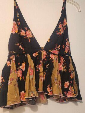 Free People Boho Halter Size SP
